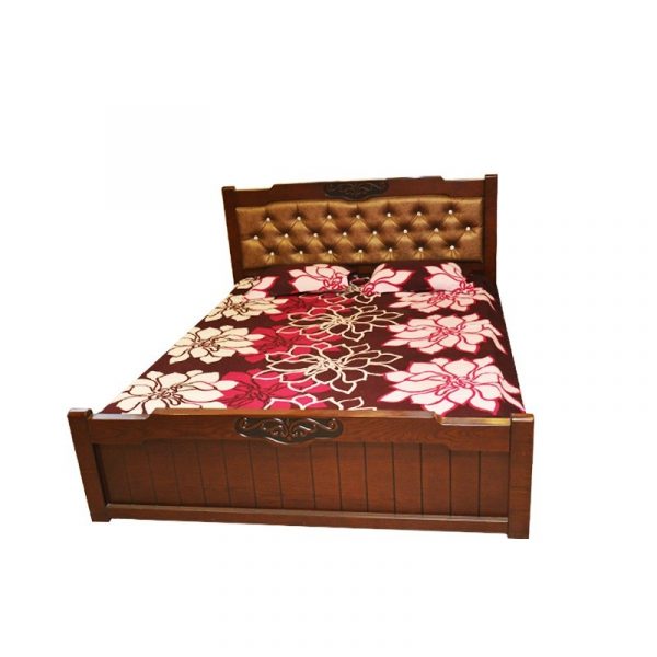 Bed Diamond 001 oak veneer bed